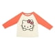 thumbnail image 2 of Hello Kitty-Camiseta cómoda de algodón puro para niños, Top informal de manga larga, camisa Base de bloqueo de Color a la moda, 2 of 5