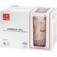 thumbnail image 5 of Bormioli Rocco America '20s Long Drink Glass, Set of 6 - Lilac Rose, 16.25 oz., 5 of 7