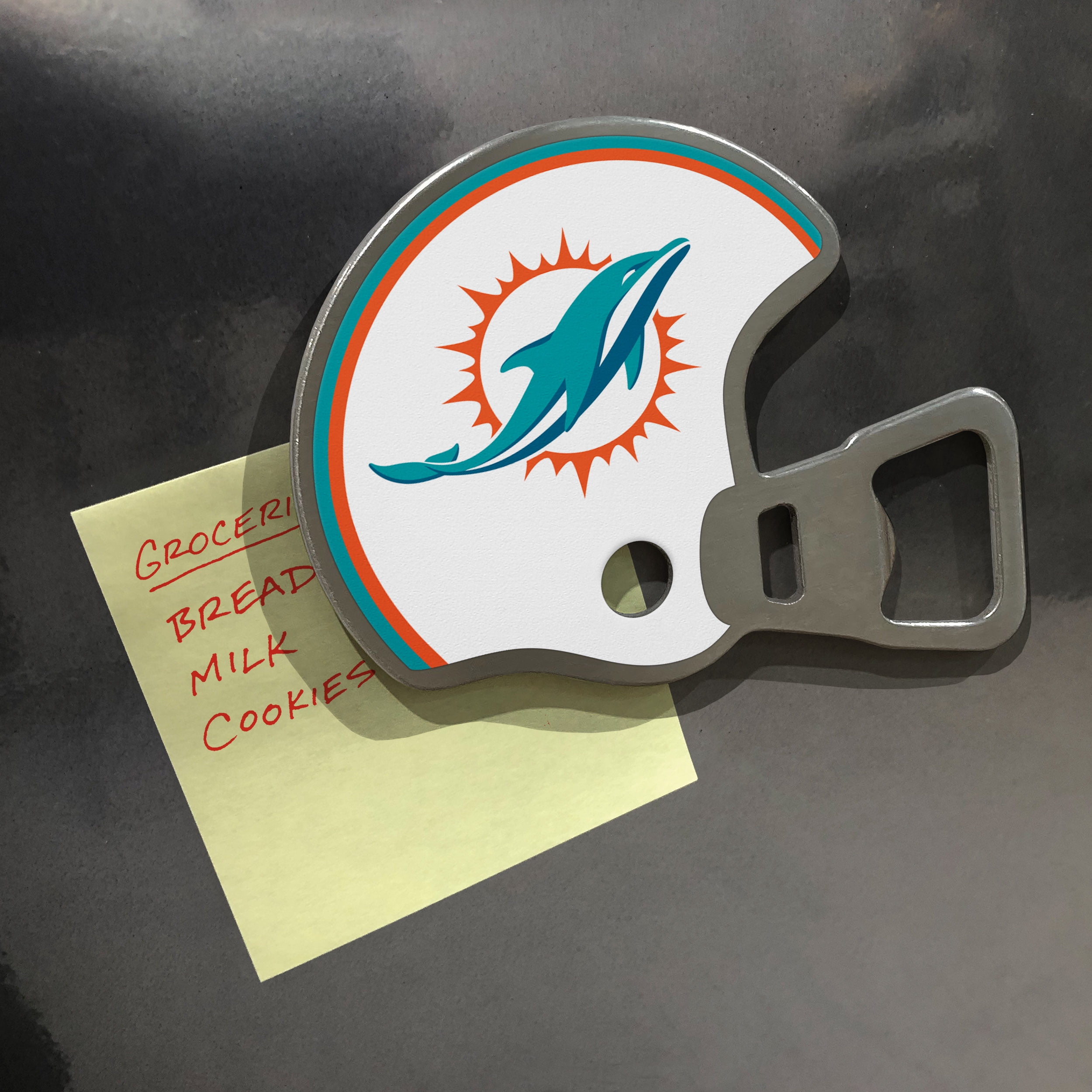 YouTheFan NFL Miami Dolphins Season Bottle Opener