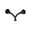 Black A, variant on JGJJUGN 360 Degree Rotating Spray Nozzle, Curved Irrigation Sprayer, Adjustable Garden Watering Mist Nozzle for Lawns, Flowers, and Plants - Easy Installation