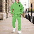 thumbnail image 2 of Kiijoy Boys Outfits Casual Active Hoodie Sweatpants Set Kids Soft Sweatsuit, Sizes 4-16, 2 of 5