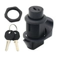 thumbnail image 1 of RV Paddle Entry Door Lock ,Latch Cabinet Lock Reply Type, Universal Rotating Handle Lock Latch Handle Knob for Rvs ,Camper, 1 of 10