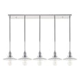 thumbnail image 3 of Modern Living Room Kitchen Bedroom Waltz 5 Light Chrome Pendant, 3 of 7