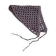 thumbnail image 4 of Decoración de la bufanda de cabeza Regalos versátiles Accesorios para el cabello Mujeres Bandana de crochet Gris, 4 of 8