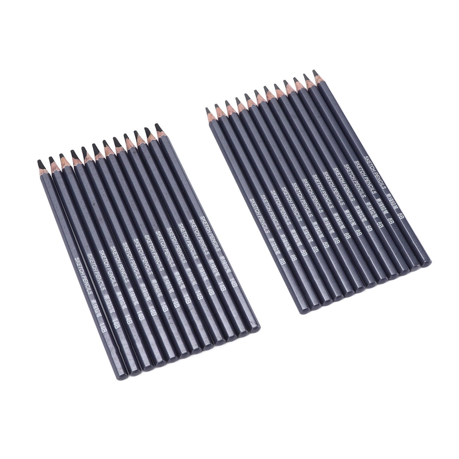 Graphite Pencils, Sketching Pencil Set Powerful Coloring Capabilities For Artists For Writing