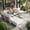 Beige, variant on Crestlive Products Aluminum Outdoor Patio Furniture Set with Coffee Table, 2 Seat Modular Patio Sectional Sofa, Oversized 31" Deep Seating with 5.1" Extra Thick Cushions for Garden Backyard Poolside