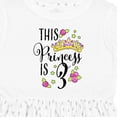 thumbnail image 4 of Inktastic This Princess is Three Third Birthday Girls Toddler Dress, 4 of 5