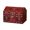 Red, variant on Traditional Wooden Storage Chest Antique Style Locking System For Valuables Protections