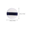 thumbnail image 2 of Phenofice 3 Pcs Houppette pour le Corps pour Femmes Polaire Blanche Ronde pour, 2 of 8