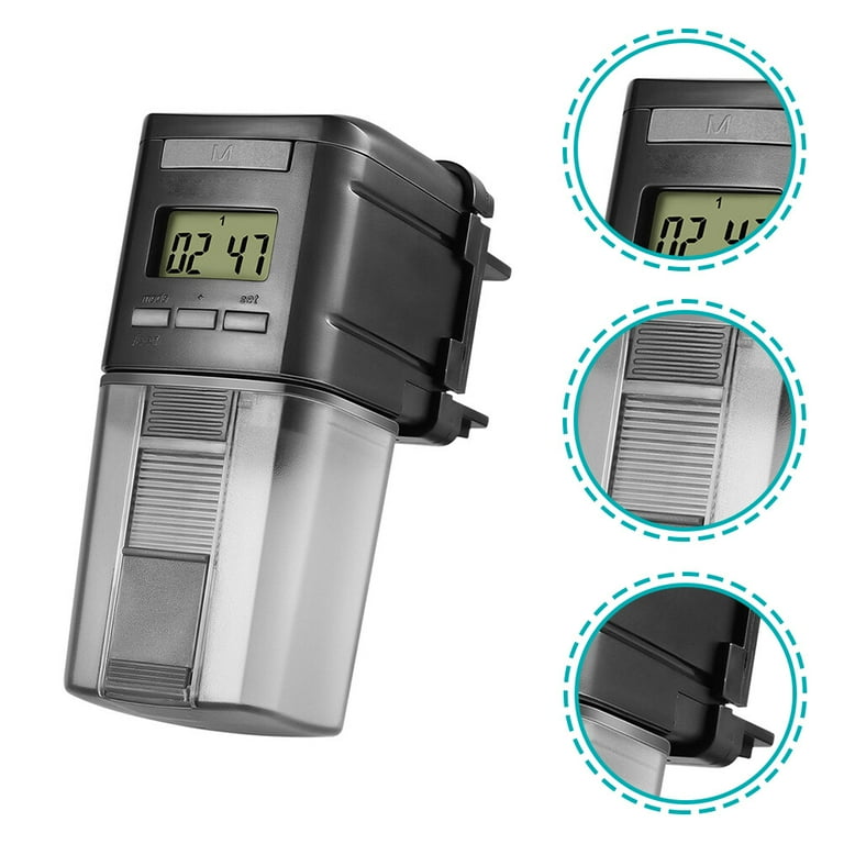 Automatic food dispenser for cheap aquarium