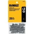 thumbnail image 2 of DeWalt Phillips Screwdriver Bit Heat-Treated Steel 25pc, #2 X 1 in. L, 2 of 2