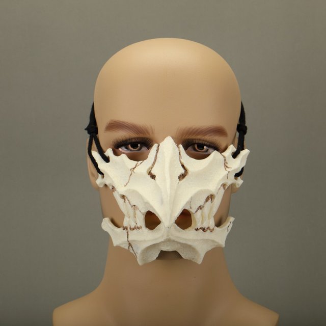Nueva máscara de Dios dragón japonés, máscara de resina Natural y ecológica para fiesta temática Animal, máscara de Animal hecha a mano3Estados Unidos Deng Xun unisex