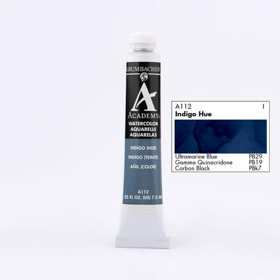 Grumbacher Academy Watercolor Indigo Hue