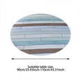 thumbnail image 2 of Elastic Tablecloth with Natural Grain Texture for Sophisticated Party Dining and Event, 2 of 3