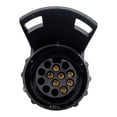 thumbnail image 1 of Trailer Adapter Plug - 7P to 13P Mini Adapter - RV Trailer Plug and Socket - 7 to 13 Adapter, 1 of 5
