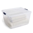 thumbnail image 2 of Contenedores de almacenamiento Rubbermaid Cleverstore 74 L (paquete de 4) transparentes, 2 of 9