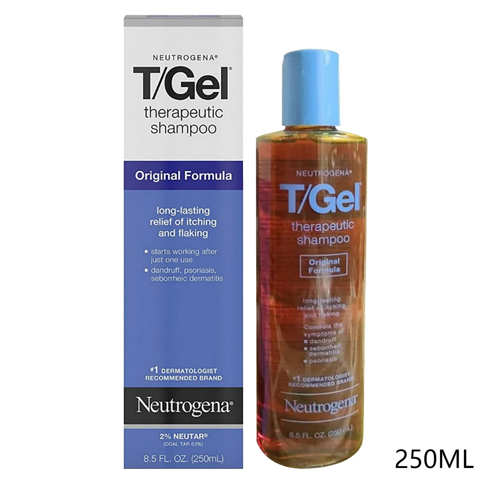 T/Gel Therapeutic Shampoo Original Formula 8.50 Oz 250ml - Walmart.ca