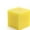 Yellow, variant on 3 x 3 in. Square Pillar Candles, White