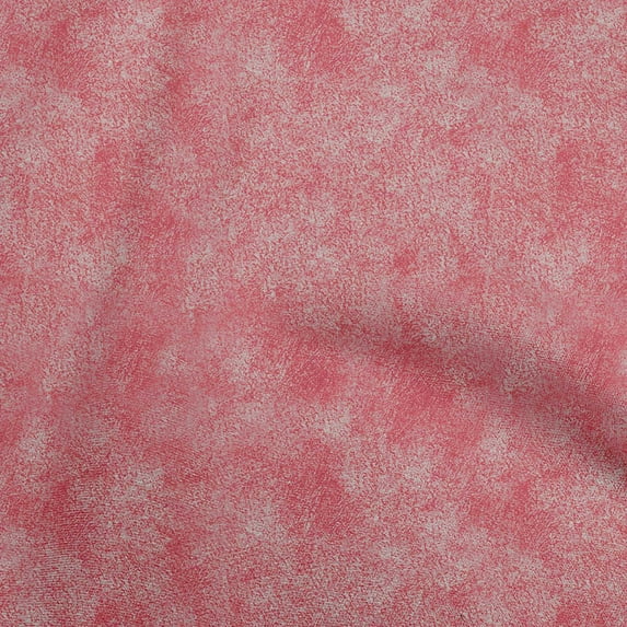 oneOone Polyester Lycra Red Fabric Texture Dress Material Fabric Print Fabric By The Yard 56 Inch Wide