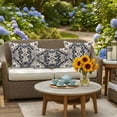 thumbnail image 6 of Outdoor Pillow Cover Retro Style Set of 2 Waterproof Throw Pillowcases Bohemian Pattern Decorative Patio Furniture Pillows for Couch Garden Indoor & Outdoor Use, 6 of 9
