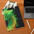thumbnail image 6 of Dragon with Red Green Flame Foldable Binder Folder Clipboard with Pen Slot Double Clips A4 Size File Storage, 6 of 8