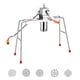 thumbnail image 1 of Máquina Para Hacer Fideos Con Doble Cojinete, Máquina Para Hacer Espaguetis Para Uso Comercial De Sobremesa, 5 Herramientas, 1 of 8