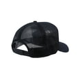 thumbnail image 4 of Gravity Outdoor Co. Poly Cotton Twil Trucker Cap - Navy - White Logo, 4 of 4
