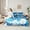 Blue 01, variant on Feelyou Modern Skating Lover Twin Bedding Sets 7-Piece for Kids, Ice Skates Sport Bedding Comforter Set, Dreamy Purple Patchwork Reversible Sheet Sets, Luxury Bedroom Decor