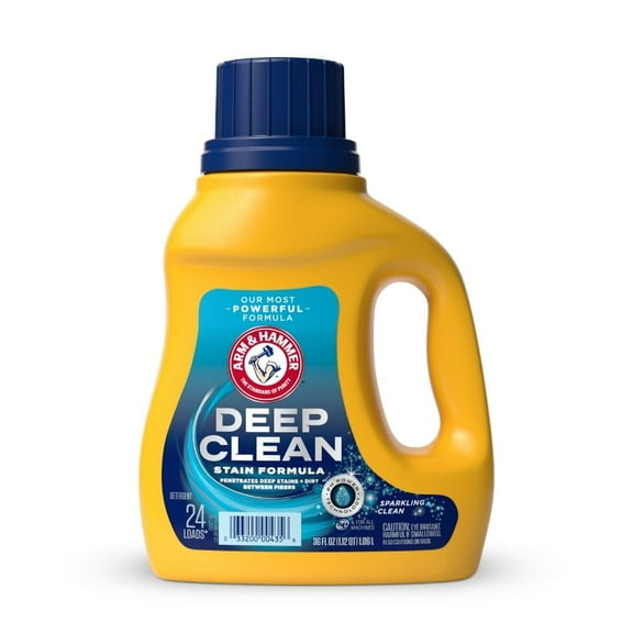 ARM & HAMMER Liquid Laundry Detergent (Pack 1) - 24 Loads, 36fl