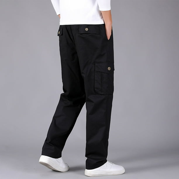 Lightweight black cargo pants hot sale