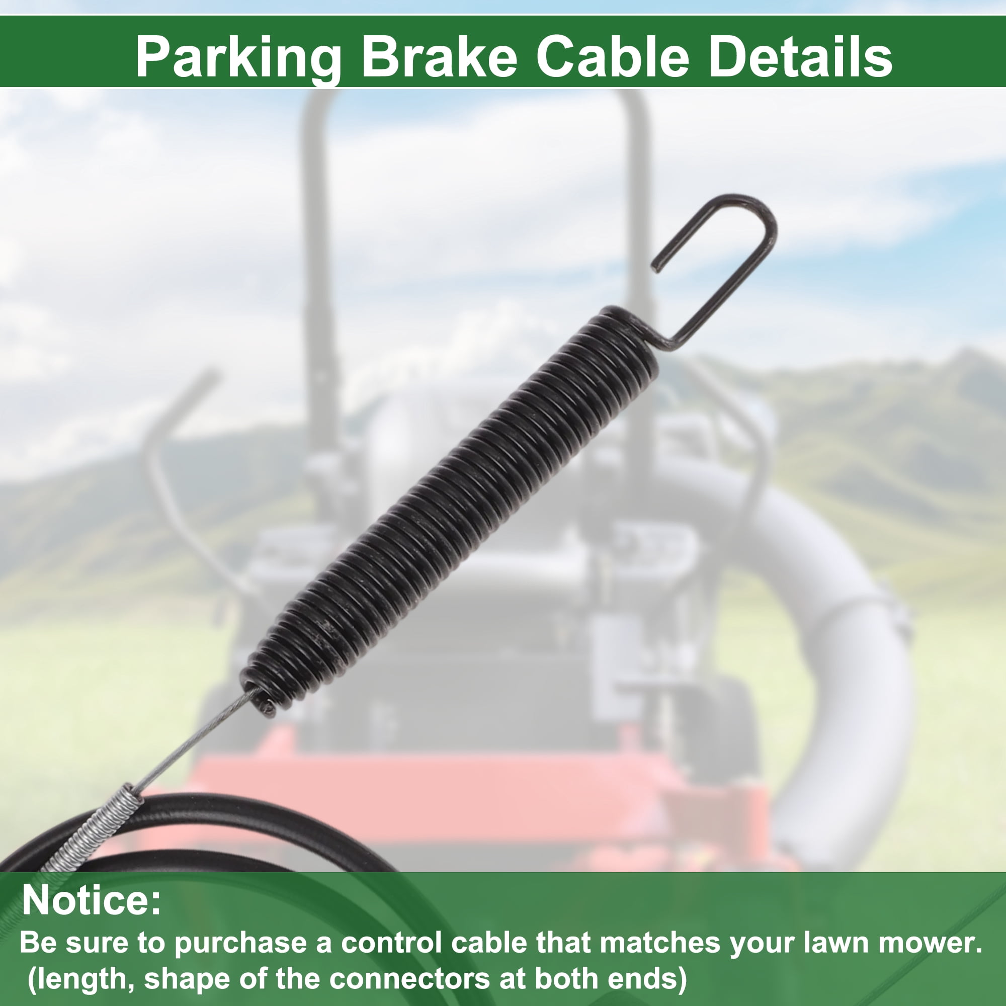 Unique Bargains 1332622 Brake Cable for Toro for Turfmaster for Exmark 30" Mowers