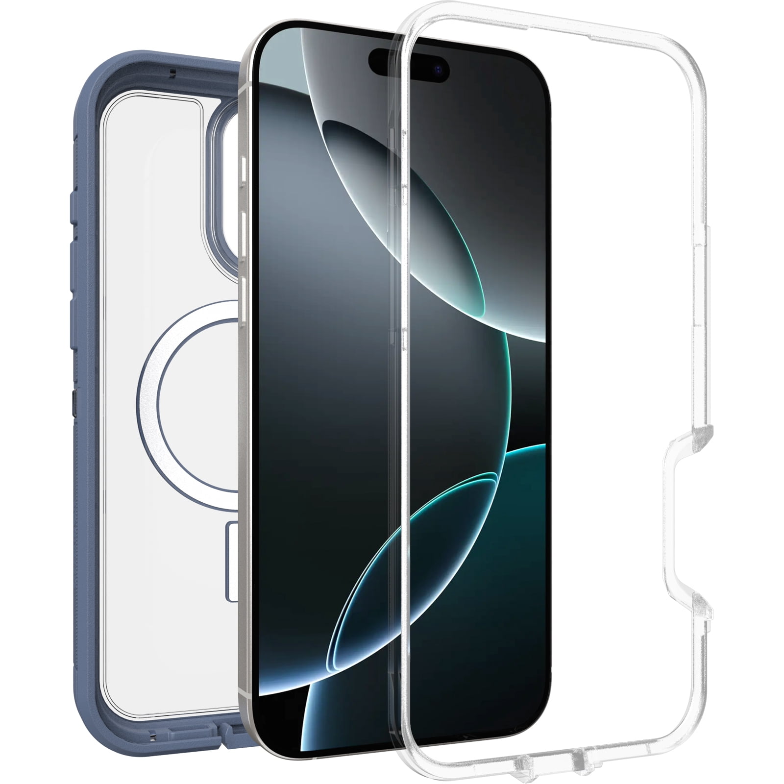 OtterBox Defender Series Pro XT Clear Case for MagSafe for iPhone® 16 Pro Max - Blue