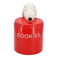 thumbnail image 3 of Peanuts Hello Cookies 8.2 Inch Ceramic Snoopy Cookie Jar w/ Lid in Red, 3 of 6