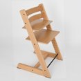 thumbnail image 3 of Natural Beech Wood Adjustable, Convertible Chair For Toddlers, Children & Adults - Convenient, Comfortable & Ergonomic - Classic Design, 3 of 5