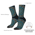 thumbnail image 2 of Yiaed Mandala Print Great elasticity Crew Socks Sports socks for Men and Women, 2 of 5