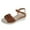 Brown, variant on Agkizg Summer Women Sandals Thick Soles Slide Sandals Casual Slippers Open Toe Beach Sandals Comfortable Shoes Brown, Size 6.5