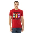 thumbnail image 2 of Chilling With My Peeps Fun Easter Egg Hunting Christian Holiday Men's T-shirt, S, Red, 2 of 5