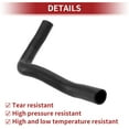 thumbnail image 6 of Unique Bargains Radiator Hose for Honda CRV 2.4L 2002-2006   No.19501PNB000 Rubber Black 1 Pcs, 6 of 7