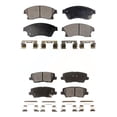 thumbnail image 1 of TEC Front Rear Ceramic Brake Pads Kit for Car 2013-2015 Cadillac ATS with 300mm Diameter Rotor KTC-100236, 1 of 2