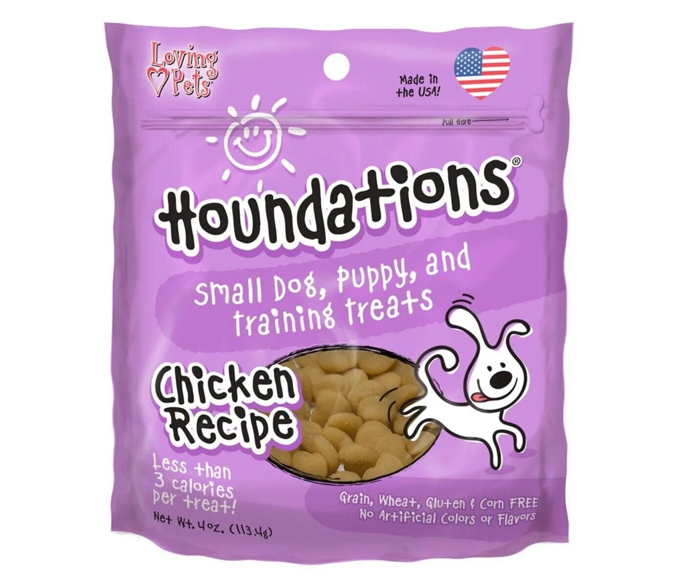 Heart Shaped Small Dog Puppy Training Treats Beef Chicken Salmon Lamb or Duck (Full Set - All 5 Flavors)