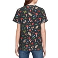 thumbnail image 7 of Wukai Dinosaurs in Space Youth Unisex Short Sleeve T-Shirt for Boys, Girls, Teens, and Kids-, 7 of 7