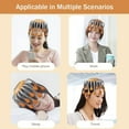 thumbnail image 5 of Octorelax Head Massager, 3 Speed Adjustment, 5 Modes & 20 Massage Heads, Wireless Hands-Free Temple Massage Tool & 360° All-Round Massage, Ergonomic Electric Head Massager Scalp Stress Relax (Black), 5 of 8