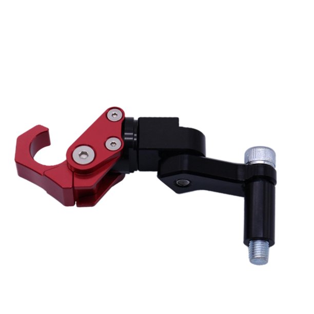 Soporte para casco Kusrkot Gancho modificado motocicleta 17-21 rojo