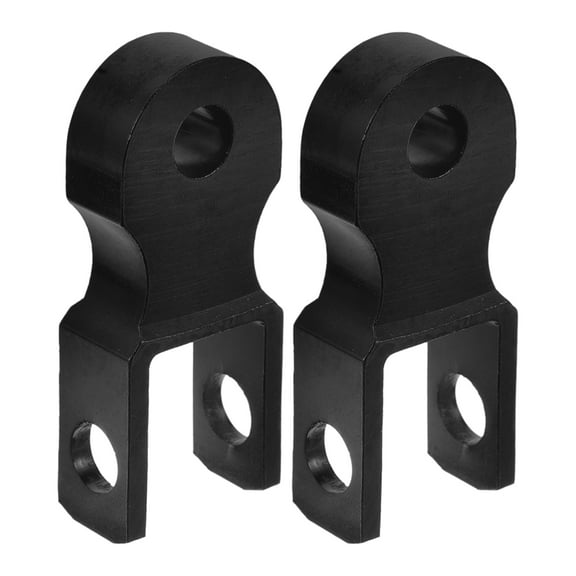 FRCOLOR Universal Motorcycle Shock Absorber Height Extender for Dirt Bike Electric Vehicle Black Aluminium