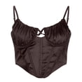thumbnail image 6 of ZyeKqe Corset for Women Deep V Neck Tank Top Spaghetti Strap Sleeveless Shirts Backless Going out Tops, 6 of 9