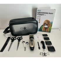 Professional Pet Grooming Kit, Cordless Low Noise Clippers for Dogs & Cats