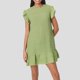 thumbnail image 1 of WILLBEST Vestidos Para Mujer Vestido Informal De Verano Para Mujer, Vestido Midi Sin Mangas Acampanado Con Dobladillo Con Volantes Para Uso Diario, Viajes, Vacaciones, Fiestas Y Salidas., 1 of 3