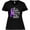 AB-Black, variant on Inktastic Alzheimer's Awareness Brave and Strong Women's Plus Size T-Shirt