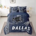 thumbnail image 2 of Erosebridal Rugby Bedding Sets Twin Size for Teens, American Football City Comforter Sets with Sheets, Sports Player Decor, Reversible, 2 of 5