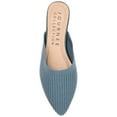 thumbnail image 5 of Journee Womens Aniee Slip On Almond Toe Mule Flats, Widths Available, 5 of 10